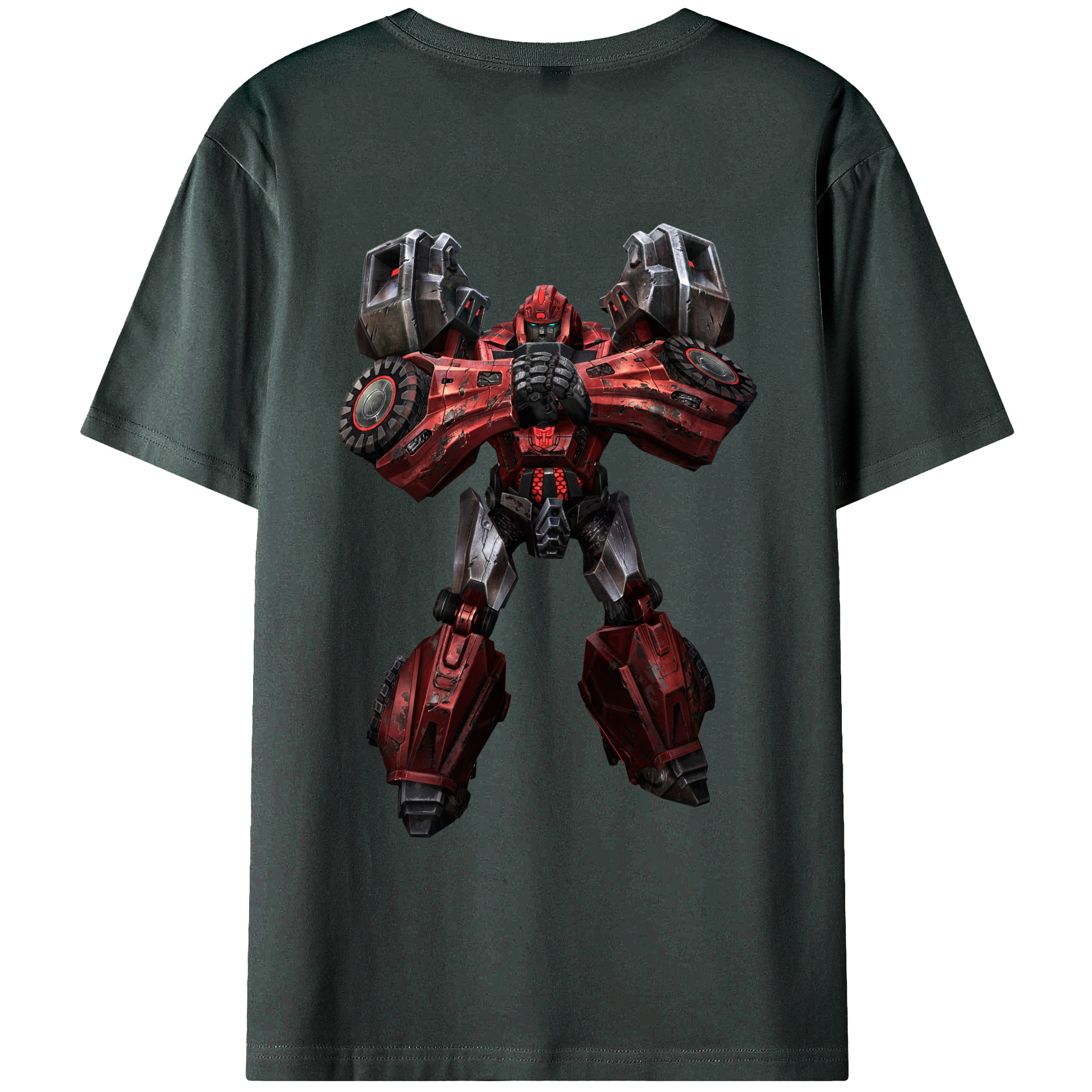 （画像用）  綿100％ メンズ半袖Tシャツ（バックプリント） 通気性